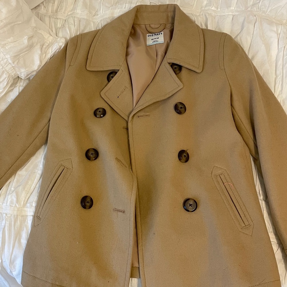 Camel Pea Coat